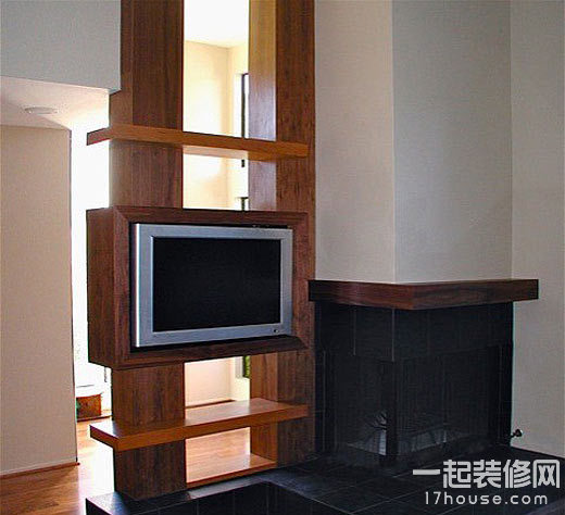 大户型客厅用隔断做电视墙 大户型客厅用隔断做电视墙